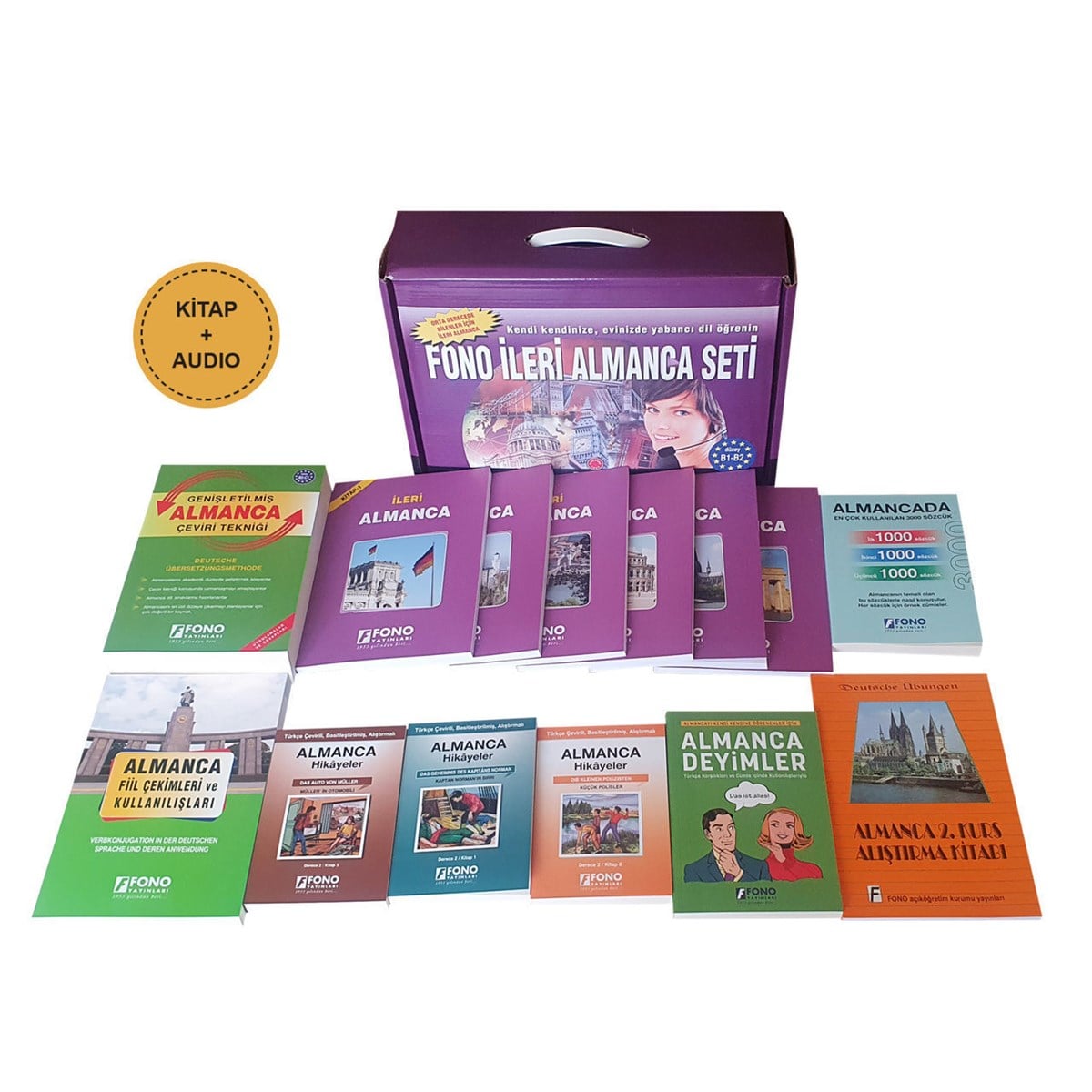 FONO Komple İleri Almanca Seti