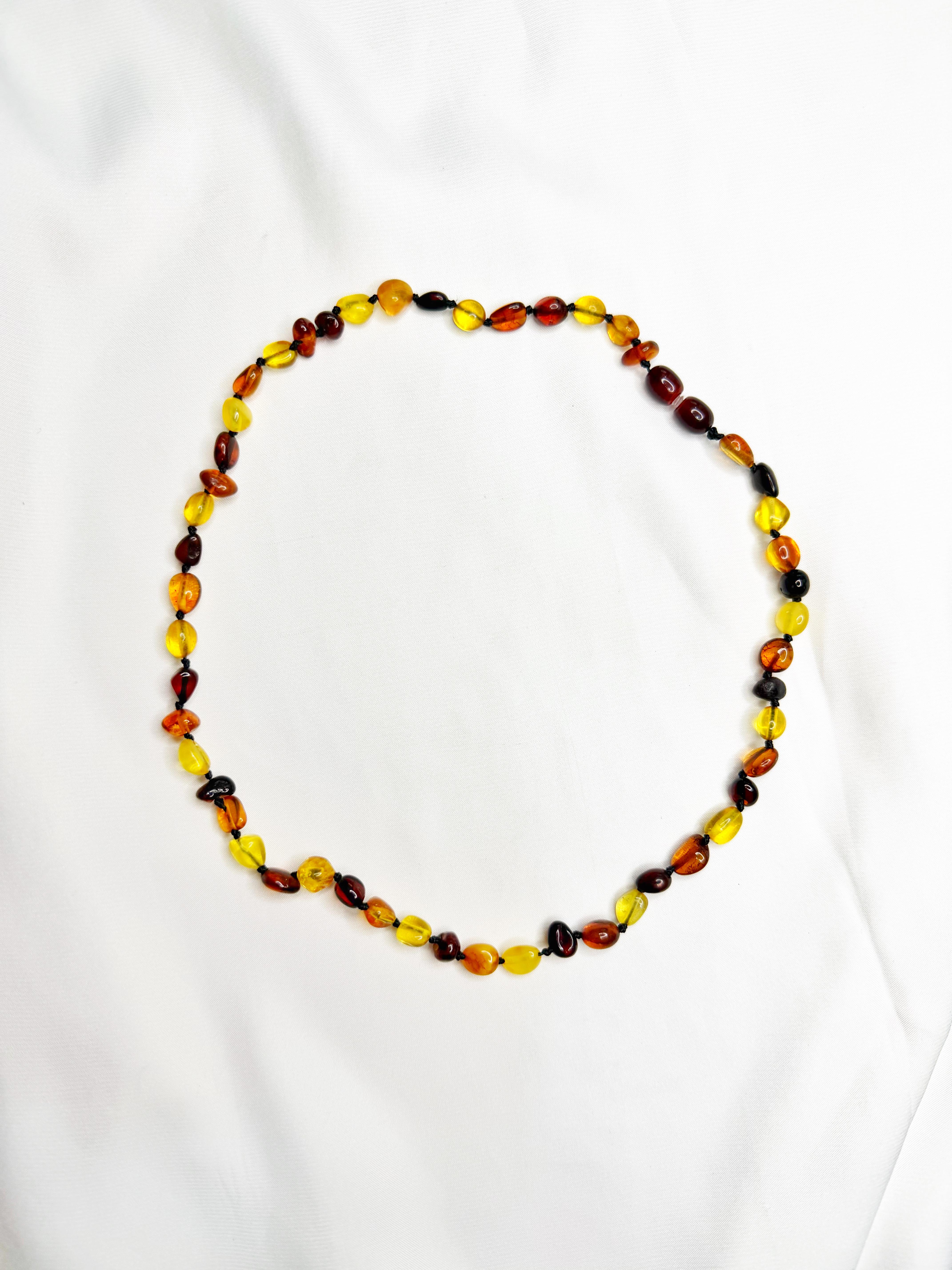 45 Cm  Kehribar Kolye 