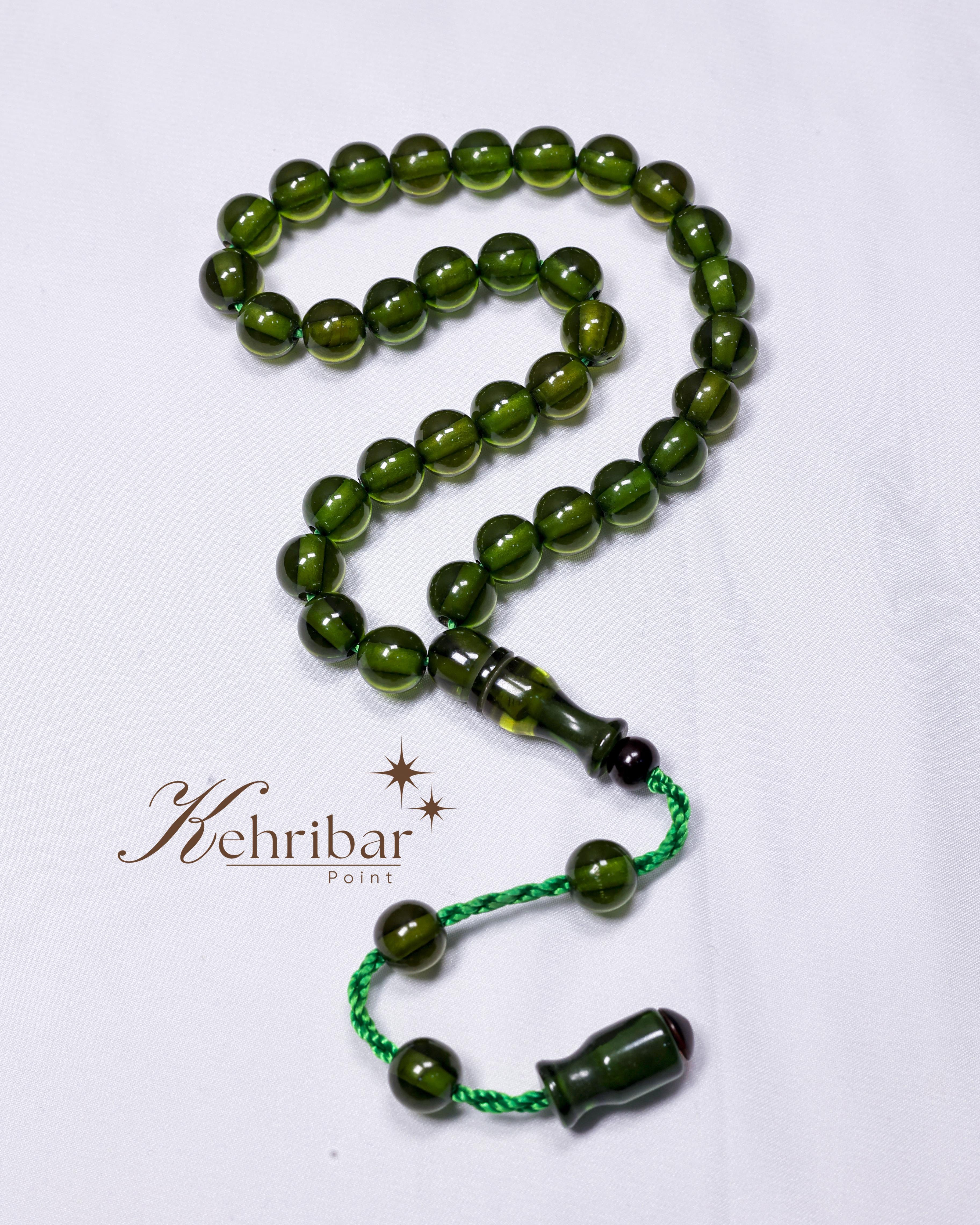 Ateş Kehribar Tesbih Kö03