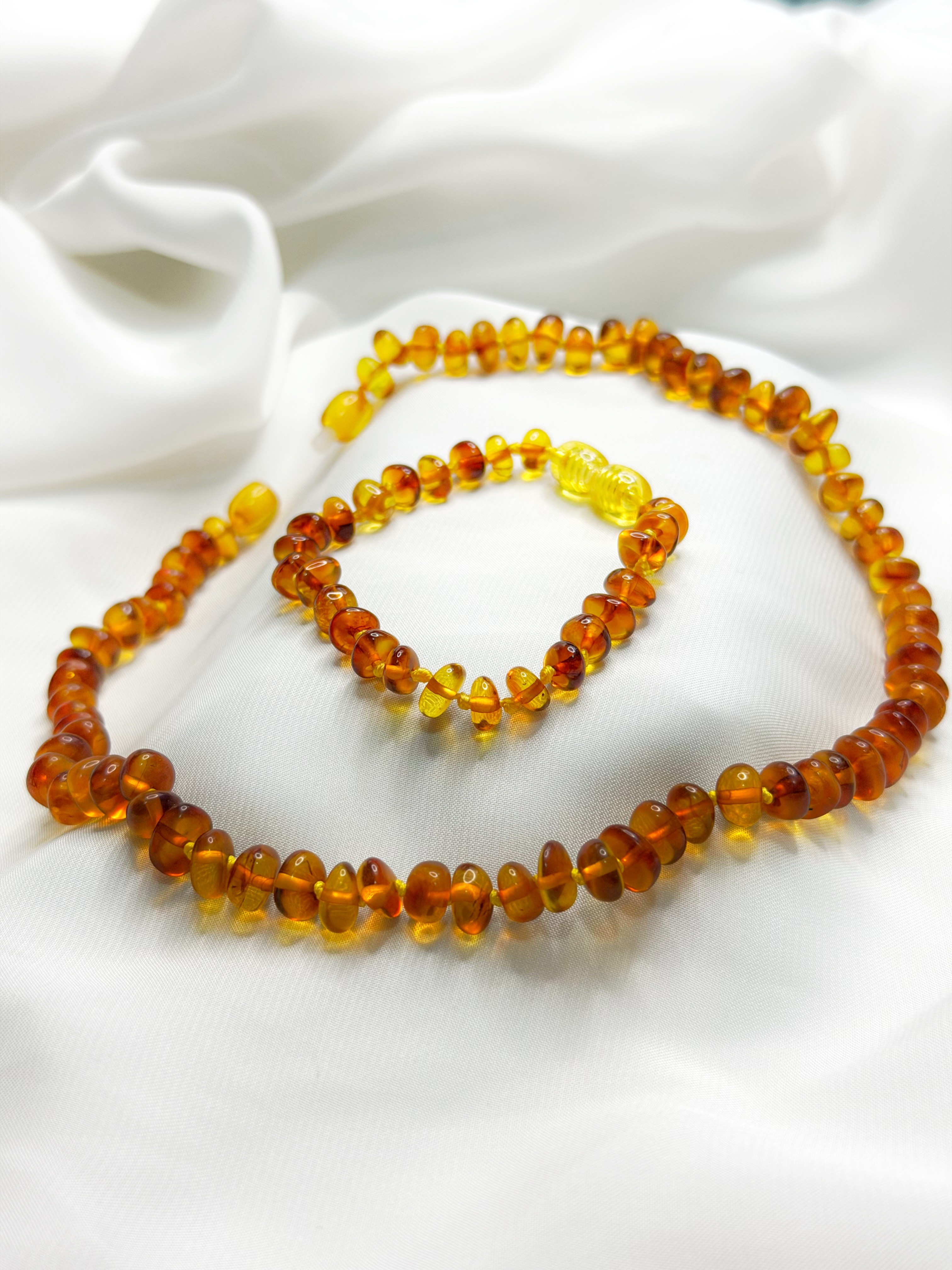 Karamel Kehribar Bebek Set