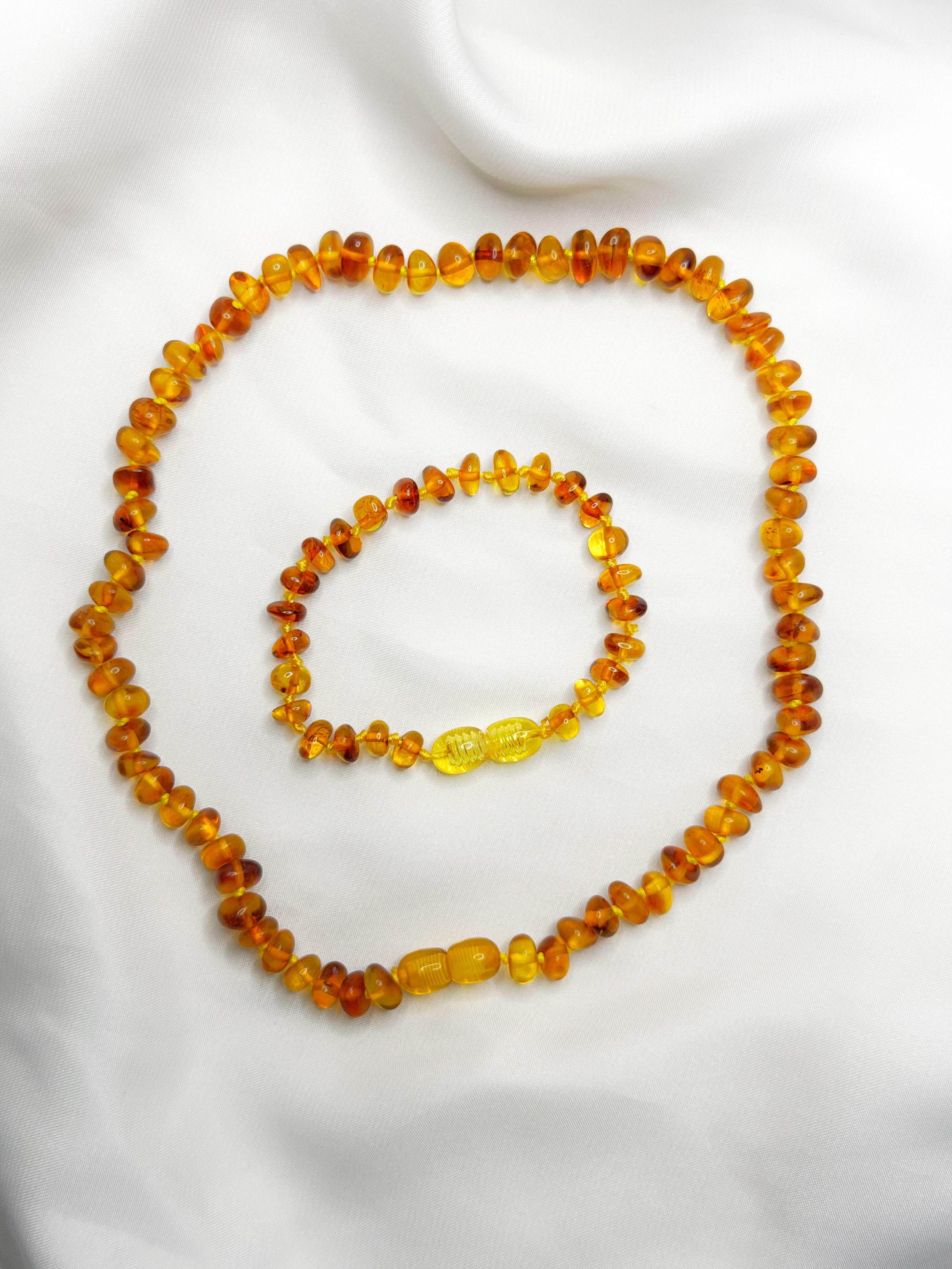 Karamel Kehribar Bebek Set