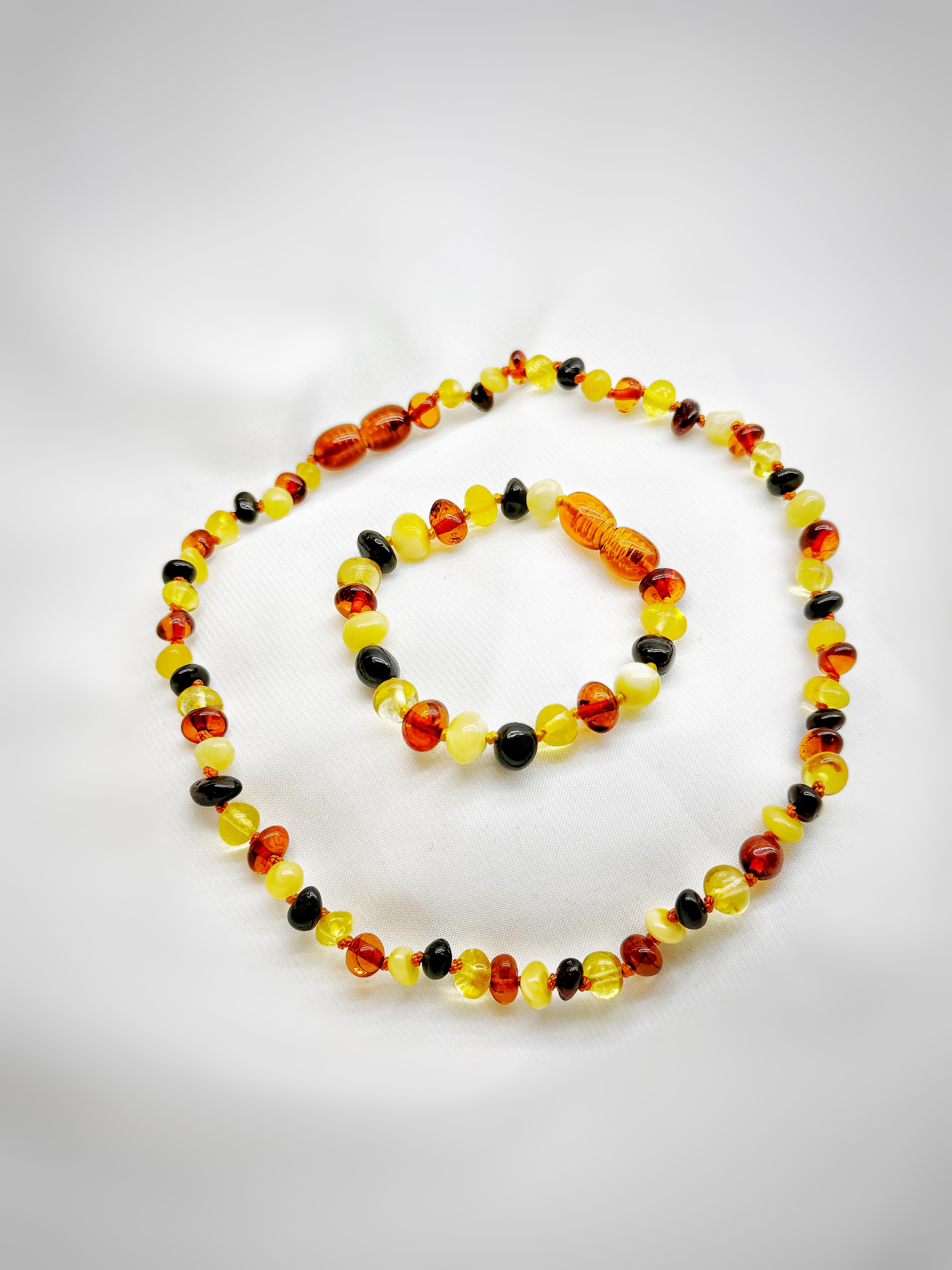 Multirenk Kehribar Bebek Set