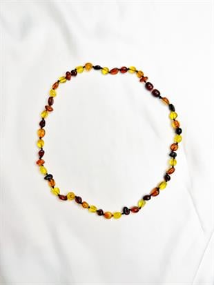 45 Cm  Kehribar Kolye 