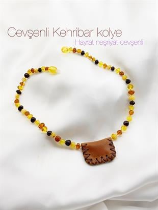 KehribarPointCevşenli Bebek Kehribar Kolye