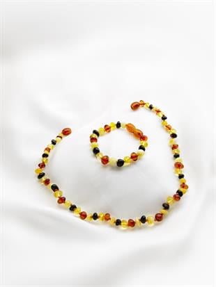 Multirenk Kehribar Bebek Set