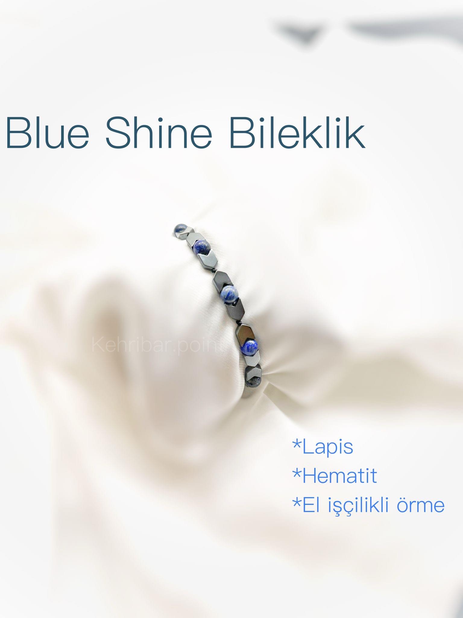 KehribarPointBlue Shine Bileklik