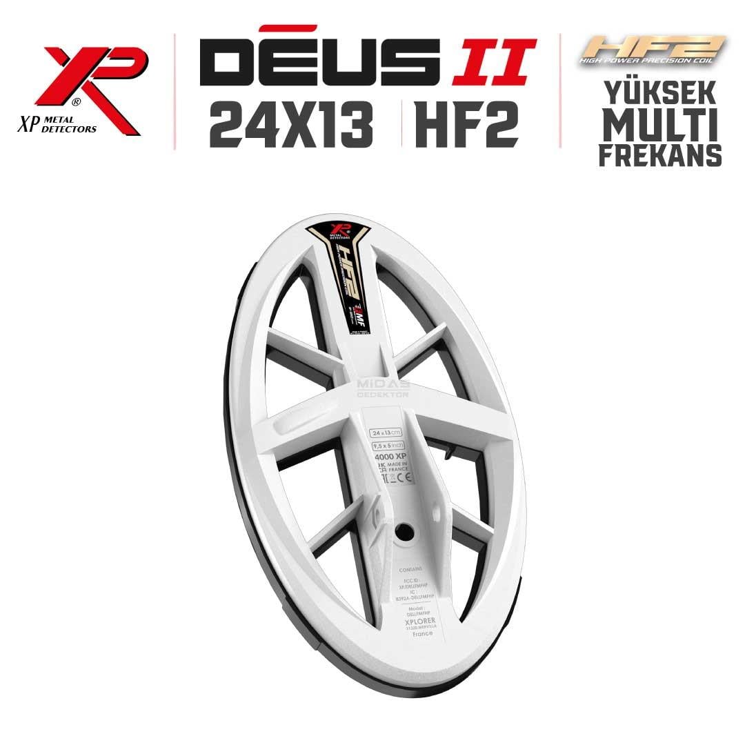 Deus 2 Dedektör 24x13cm HF2 Yüksek Multi Frekanslı Başlık