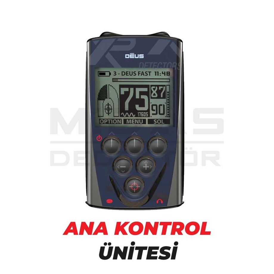 DEUS 22,5CM X35 BAŞLIK,ANA KONTROL ÜNİTESİ,WS5 KULAKLIK