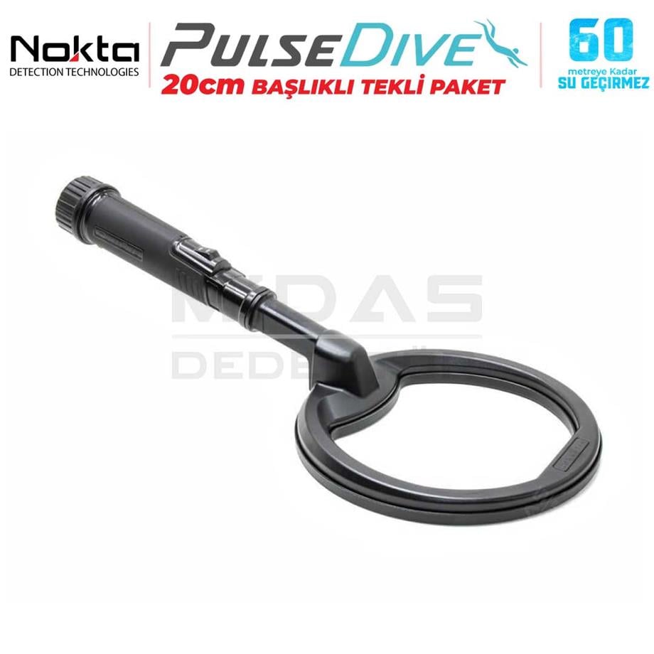 PULSEDIVE SCUBA TEKLİ 20CM SİYAH