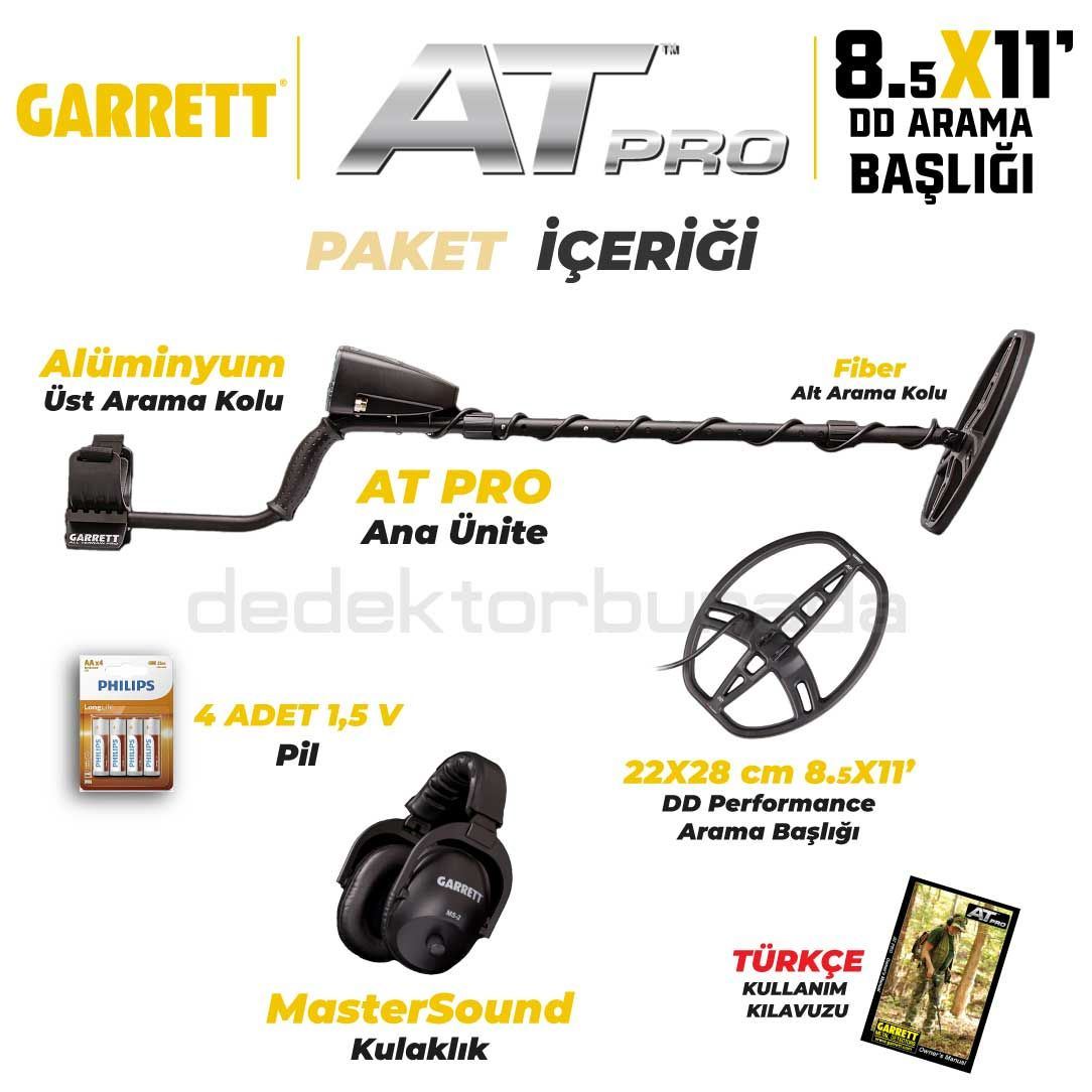 Axiom Remote Altın Dedektörü 34x28 cm Mono, 28x18 cm DD Başlıklı MS-2 Kablolu Kulaklık