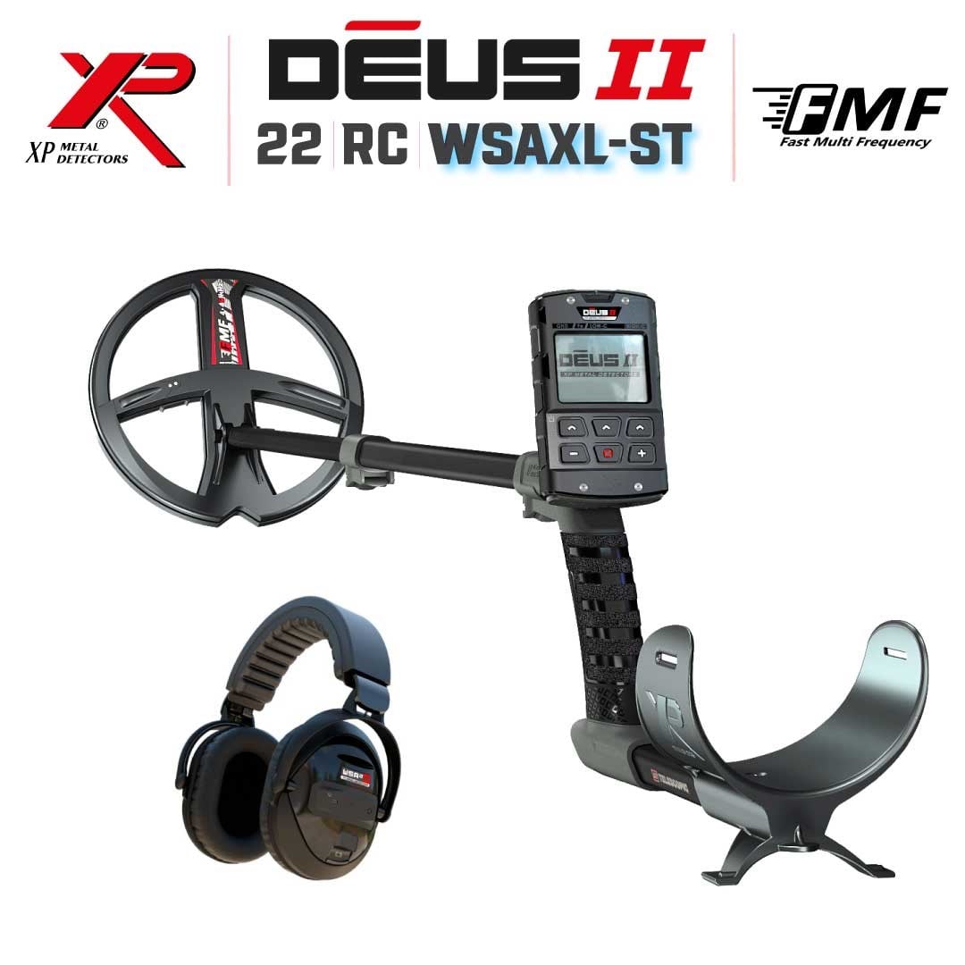 DEUS 2 22,5CM FMF BAŞLIK,ANA KONTROL ÜNİTESİ,WSA2XL KULAKLIK