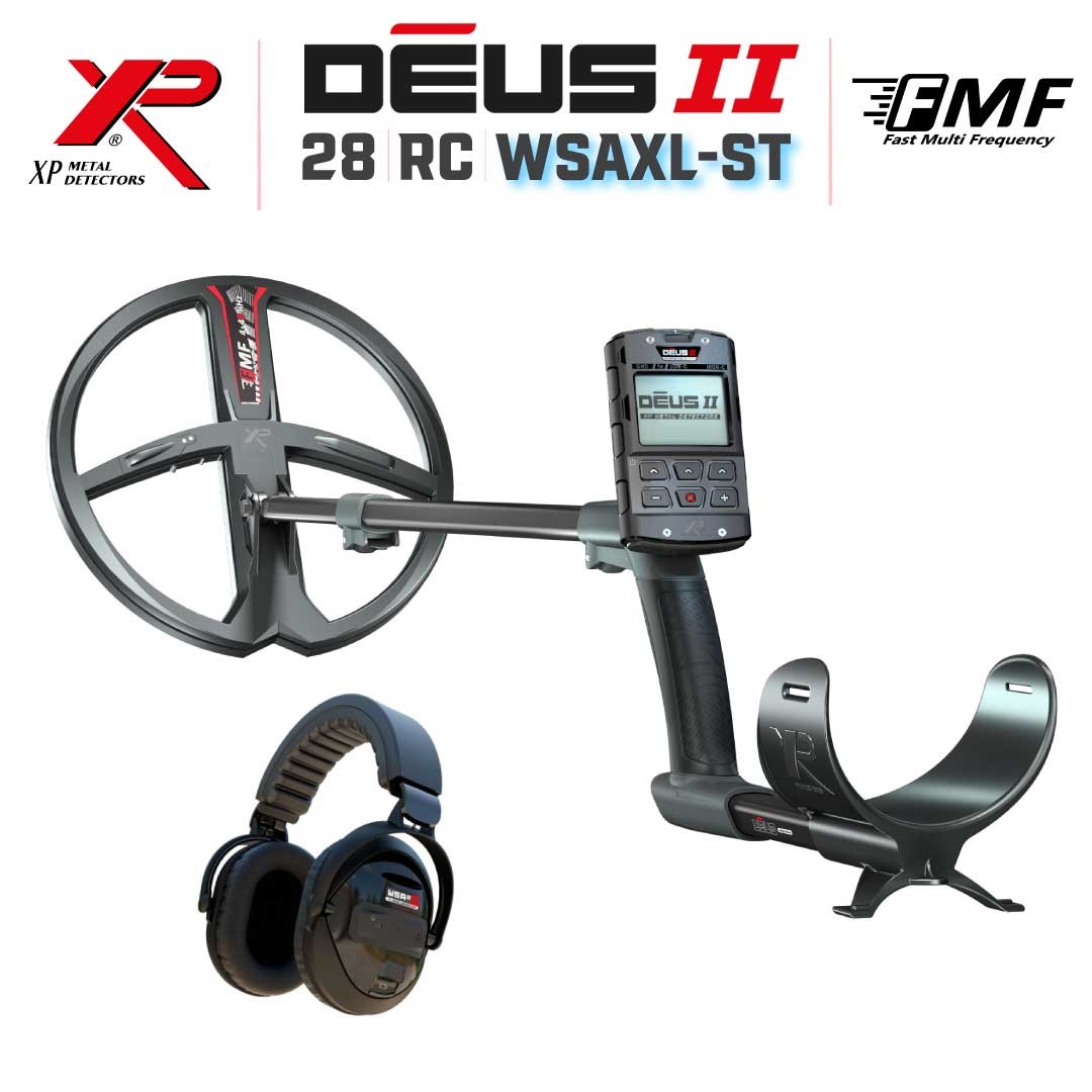 DEUS 2 28CM FMF BAŞLIK,ANA KONTROL ÜNİTESİ,WSA2XL KULAKLIK