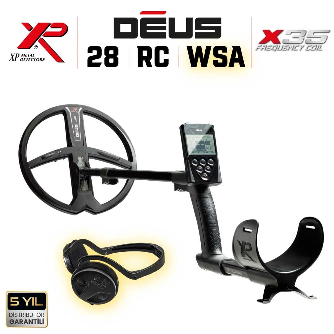 DEUS - 28cm X35 Başlık, Ana Kontrol Ünitesi (RC), WSAUDIO Kulaklık - FULL PAKET
