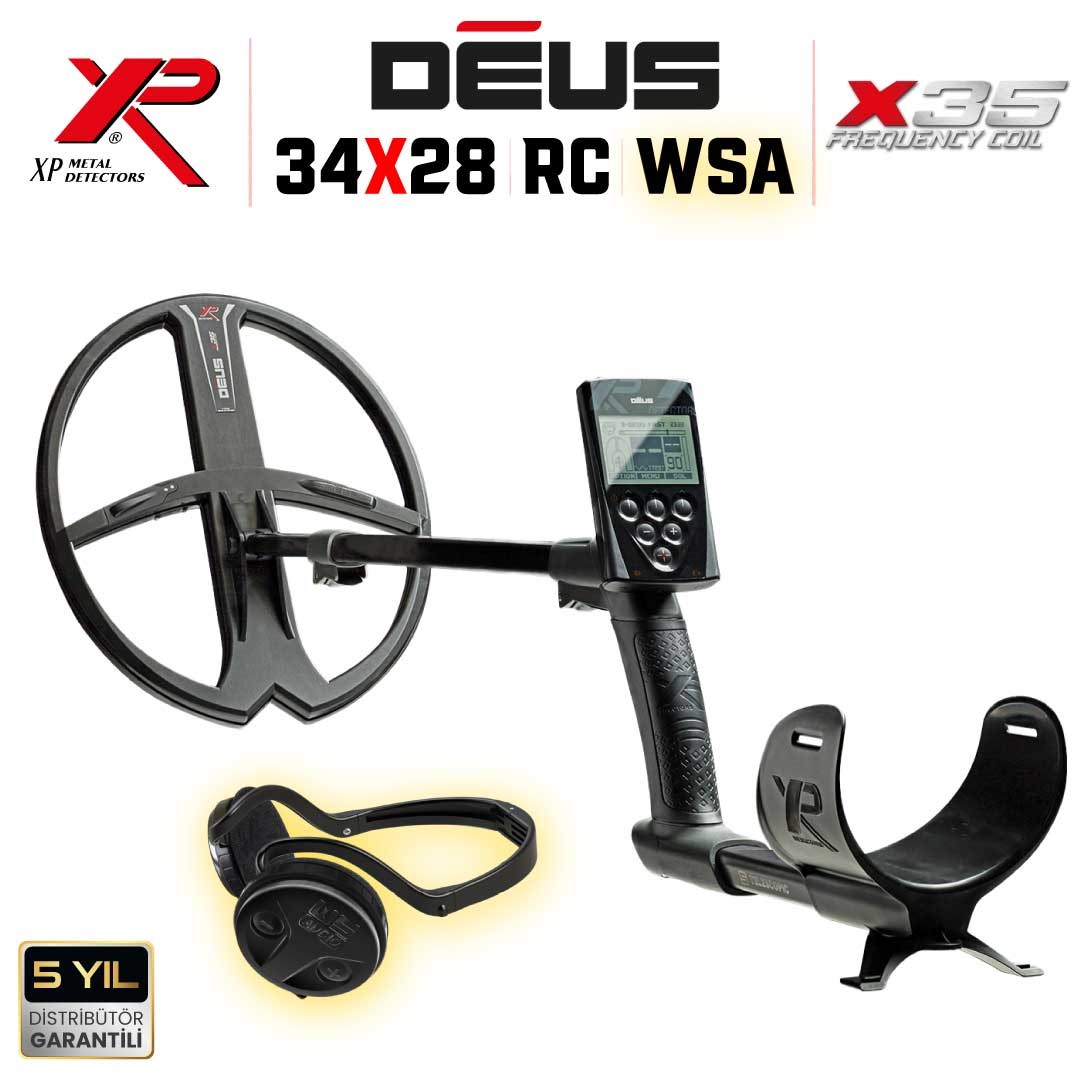 DEUS - 34x28cm X35 Başlık, Ana Kontrol Ünitesi (RC), WSAUDIO Kulaklık - FULL PAKET