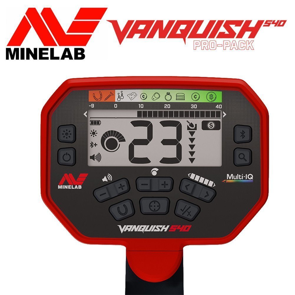 Minnelab Vanquish 540 Pro Dedektör Ekranı 