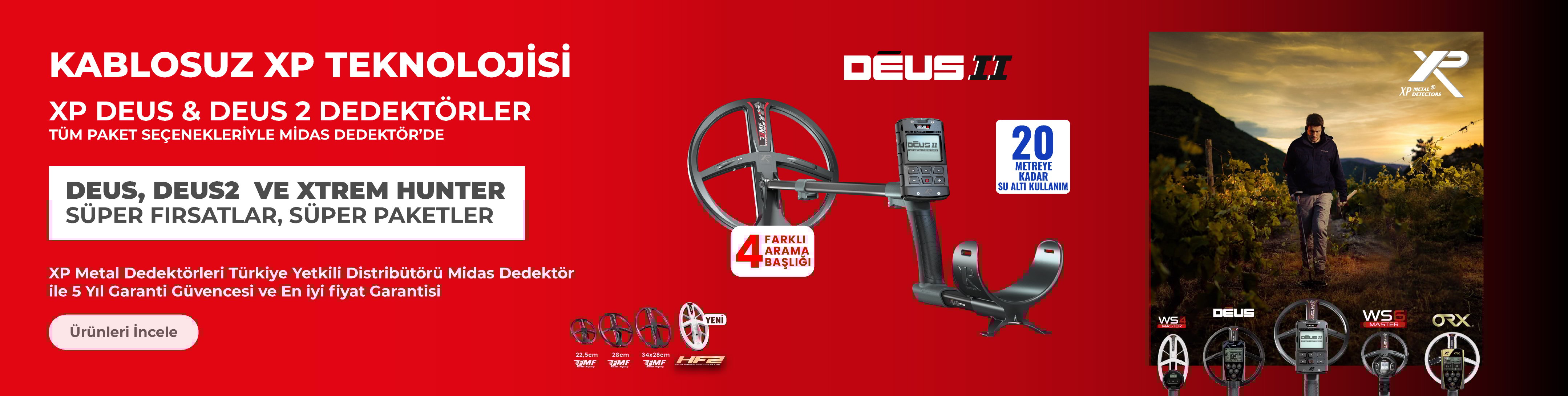 XP Metal Dedektörleri