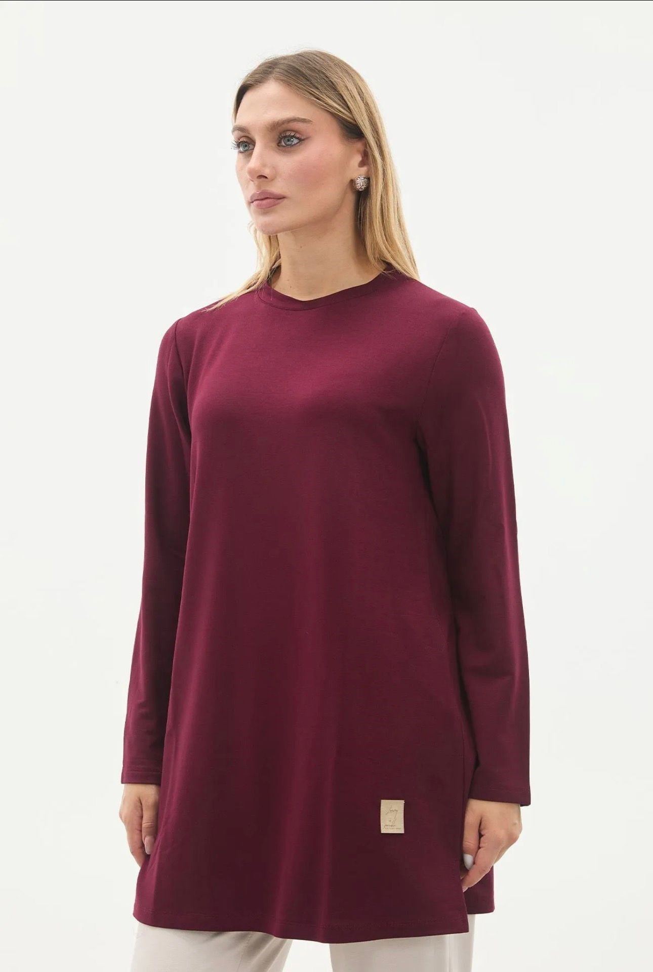 BORDO ARMALI TUNİK