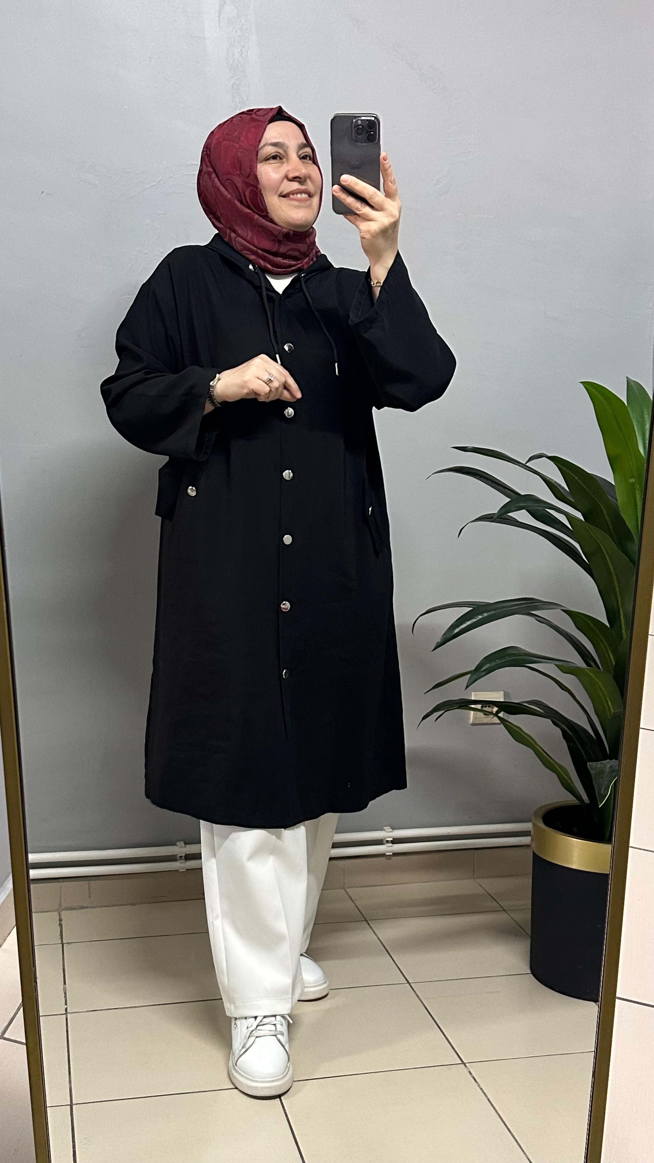 SİYAH UZUN KAP