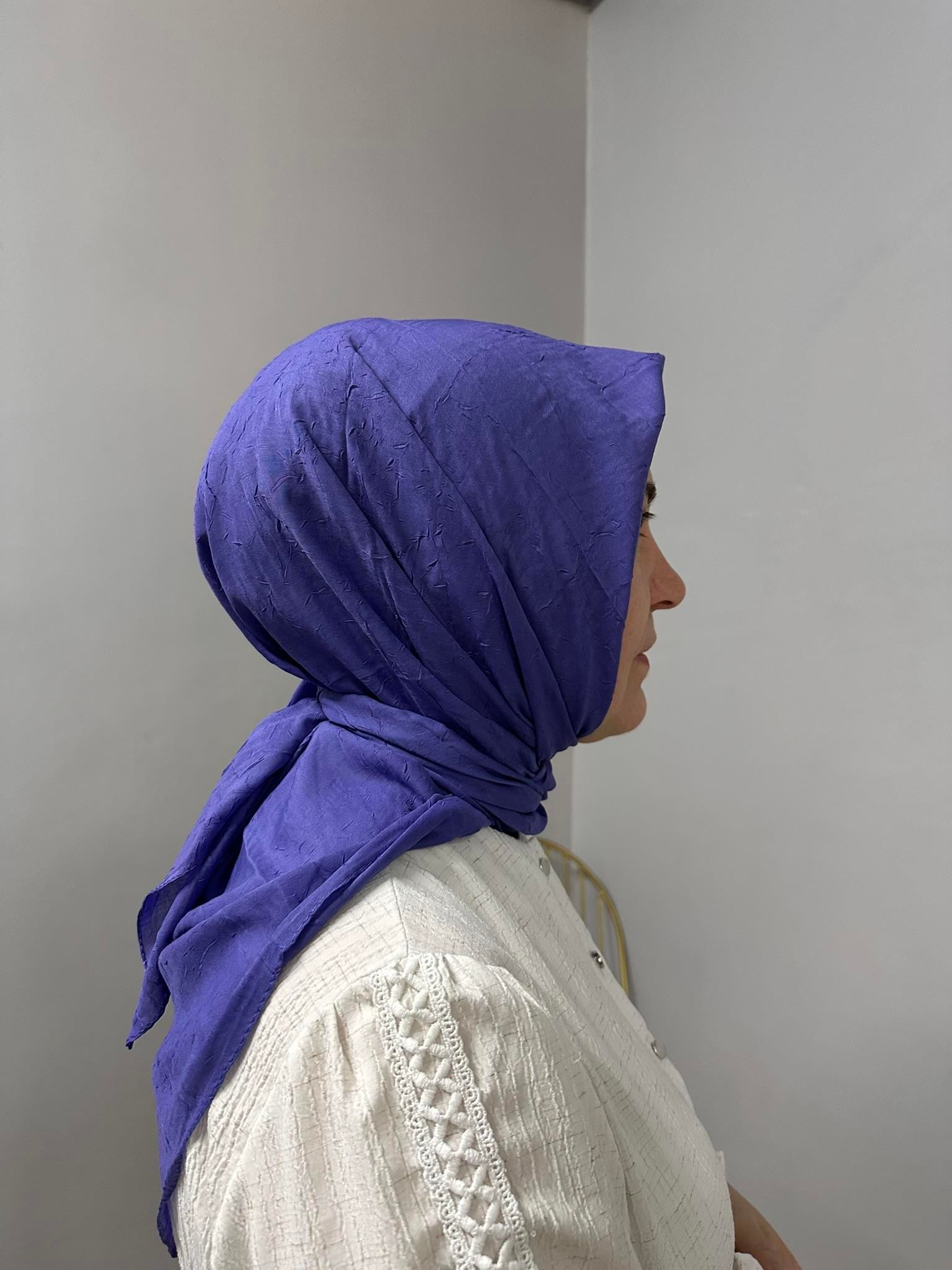 MOR BAMBU EŞARP