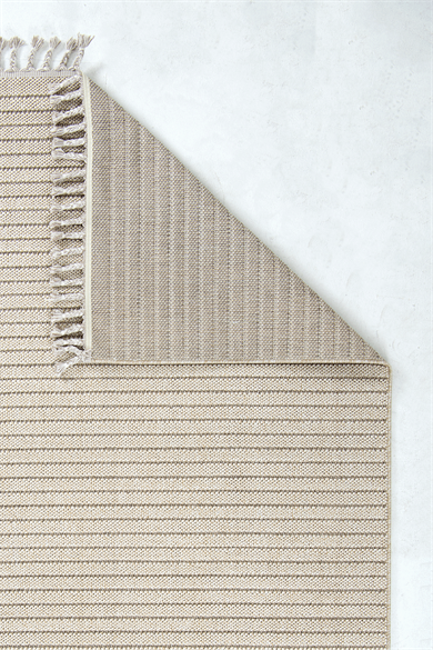 Bukle 1412 Bej - Rahat ve Sıcak Atmosfer Sunan Ev Halısı