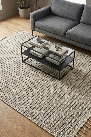 Bukle 1412 Bej - Rahat ve Sıcak Atmosfer Sunan Ev Halısı