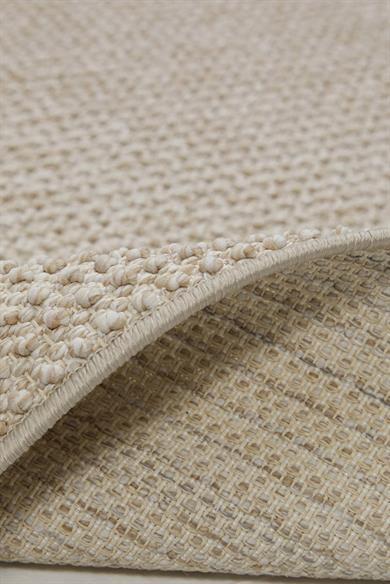 Vega 1452 Vizon - Sade & Şık Vizon Renkli Yuvarlak Halı