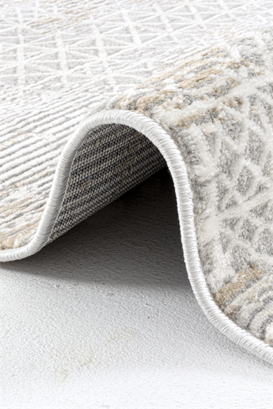 Dora 1903 Vizon - Modern ve Klasik Dekorasyona Uyumlu Şık Halı