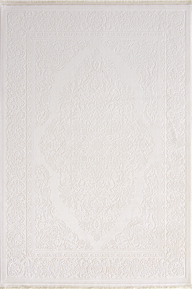 London 9009 Beyaz - Geniş Alanlar İçin Beyaz Klasik Halı