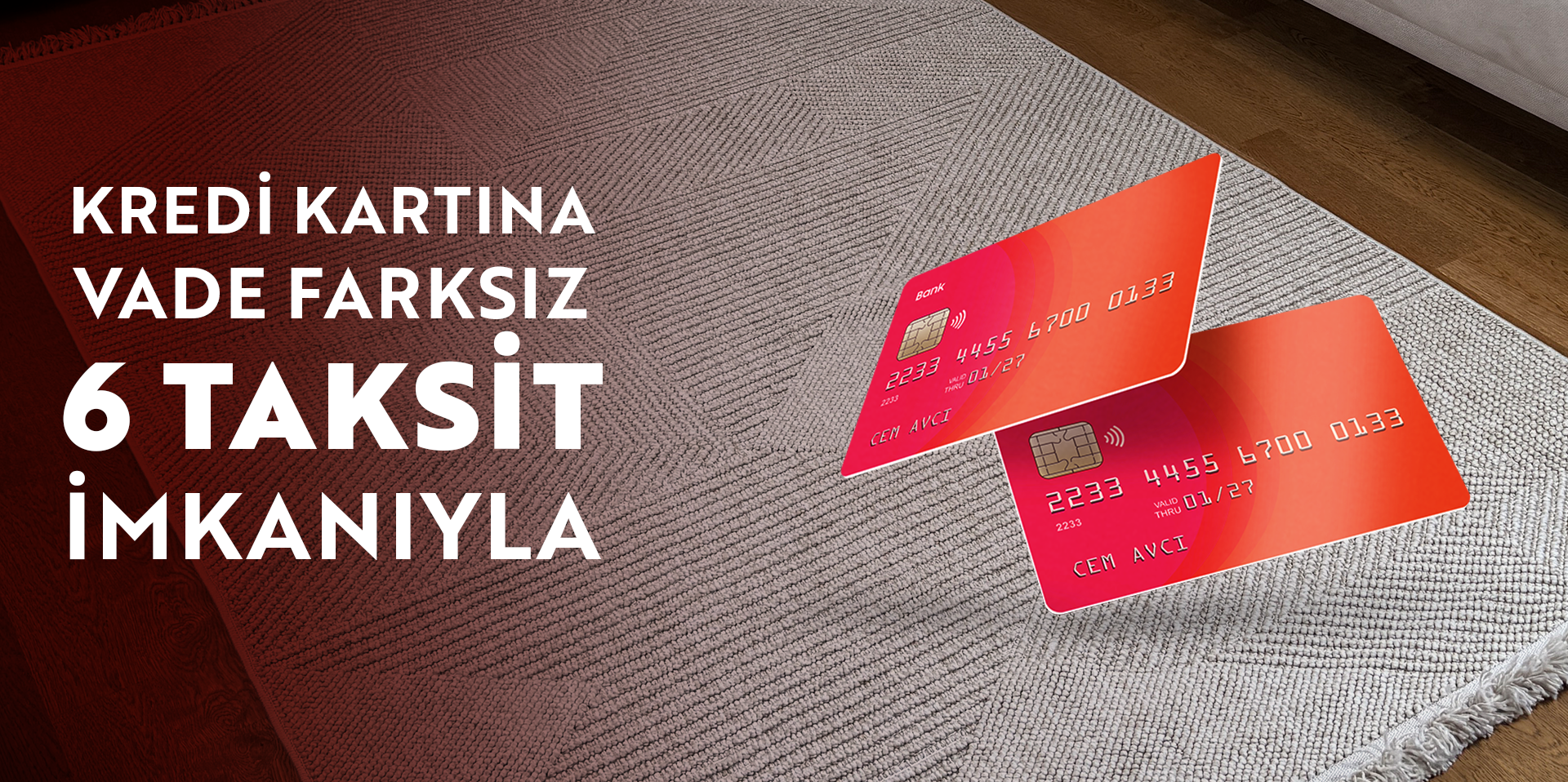 Kredi Kartına Vade Farksız 6 Taksit