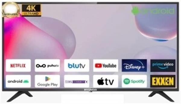 Hyundai 65HYN2104 4K Ultra HD 65'' 165 Ekran Uydu Alıcılı Android Smart LED TV