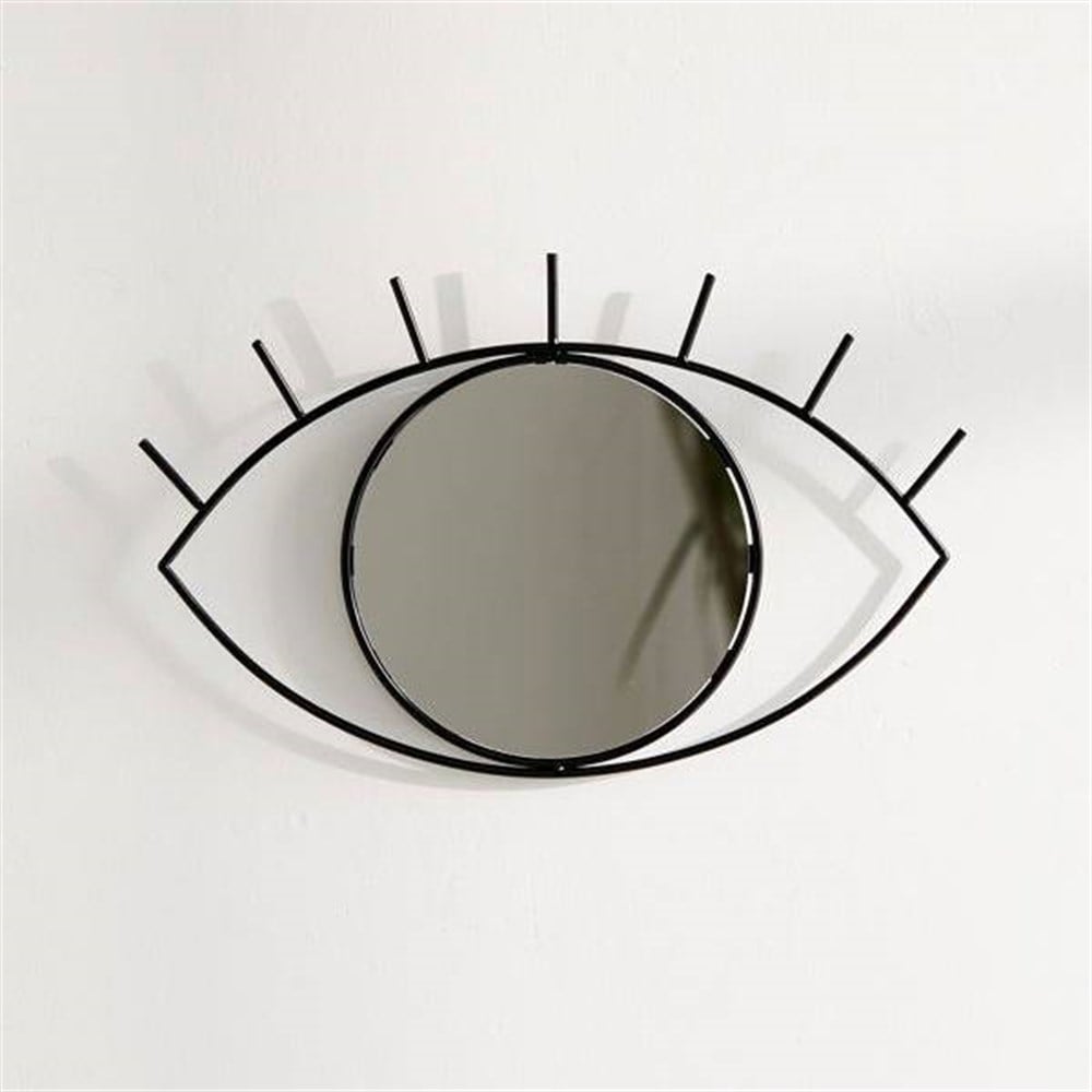 Cyclops Siyah Dekoratif Ayna