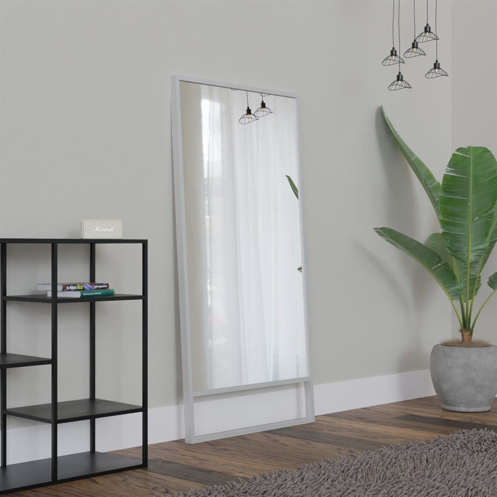 Croft Beyaz Dekoratif Boy Aynası