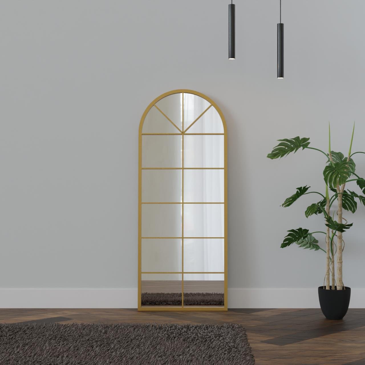 Kure Gold Dekoratif Boy Aynası