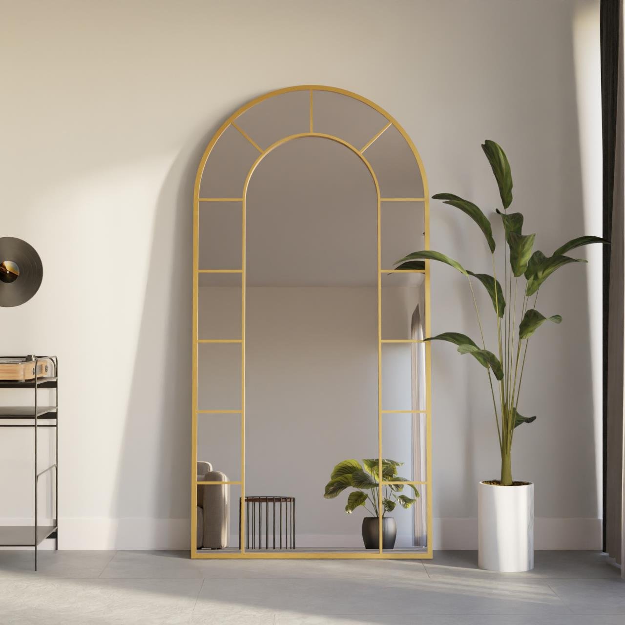 Puente Gold Dekoratif Ayna