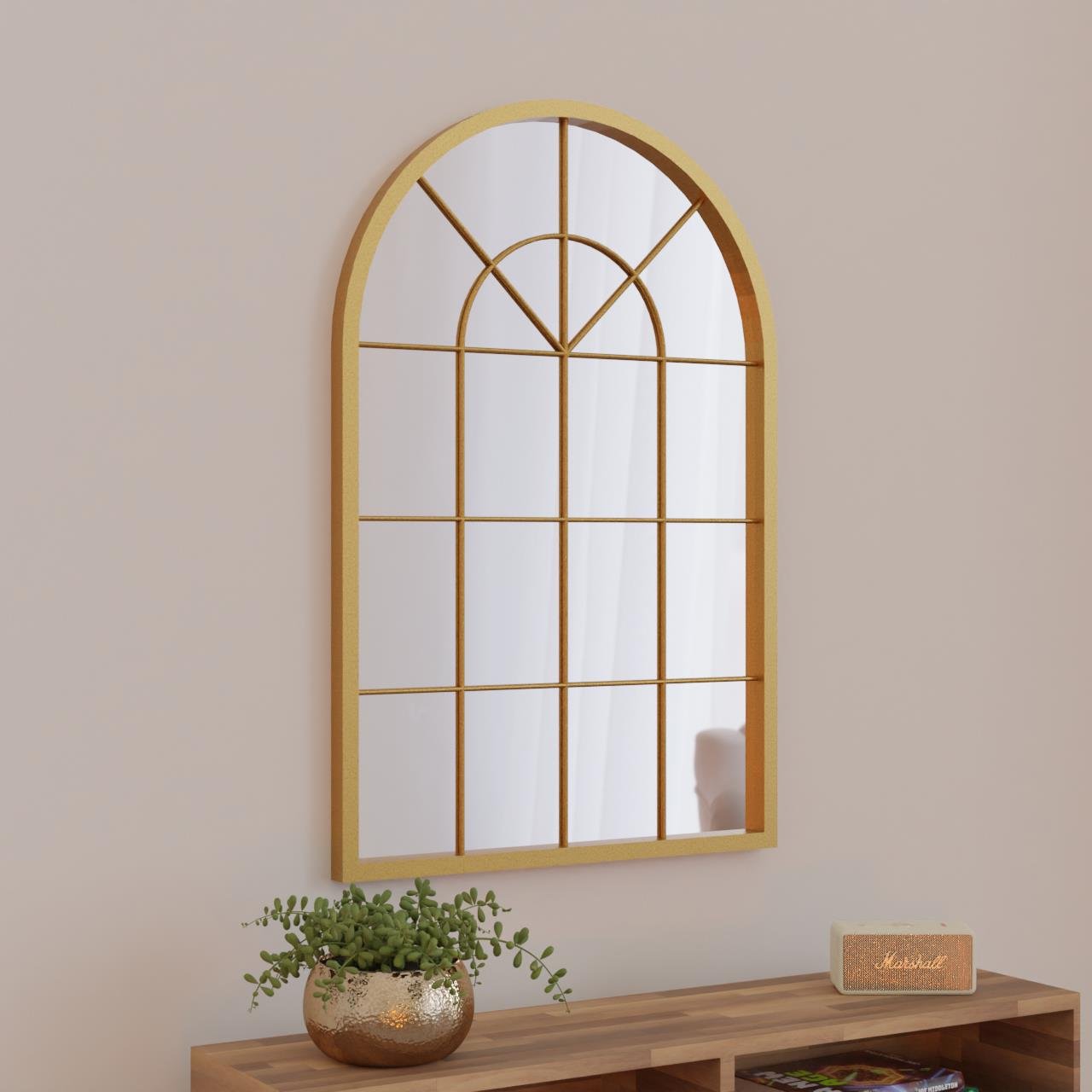 Ventena Gold Dekoratif Ayna