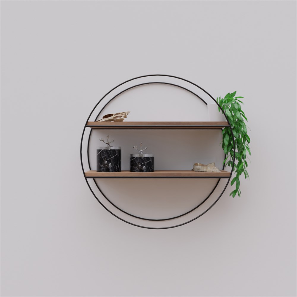 Wood Pair Duvar Rafı