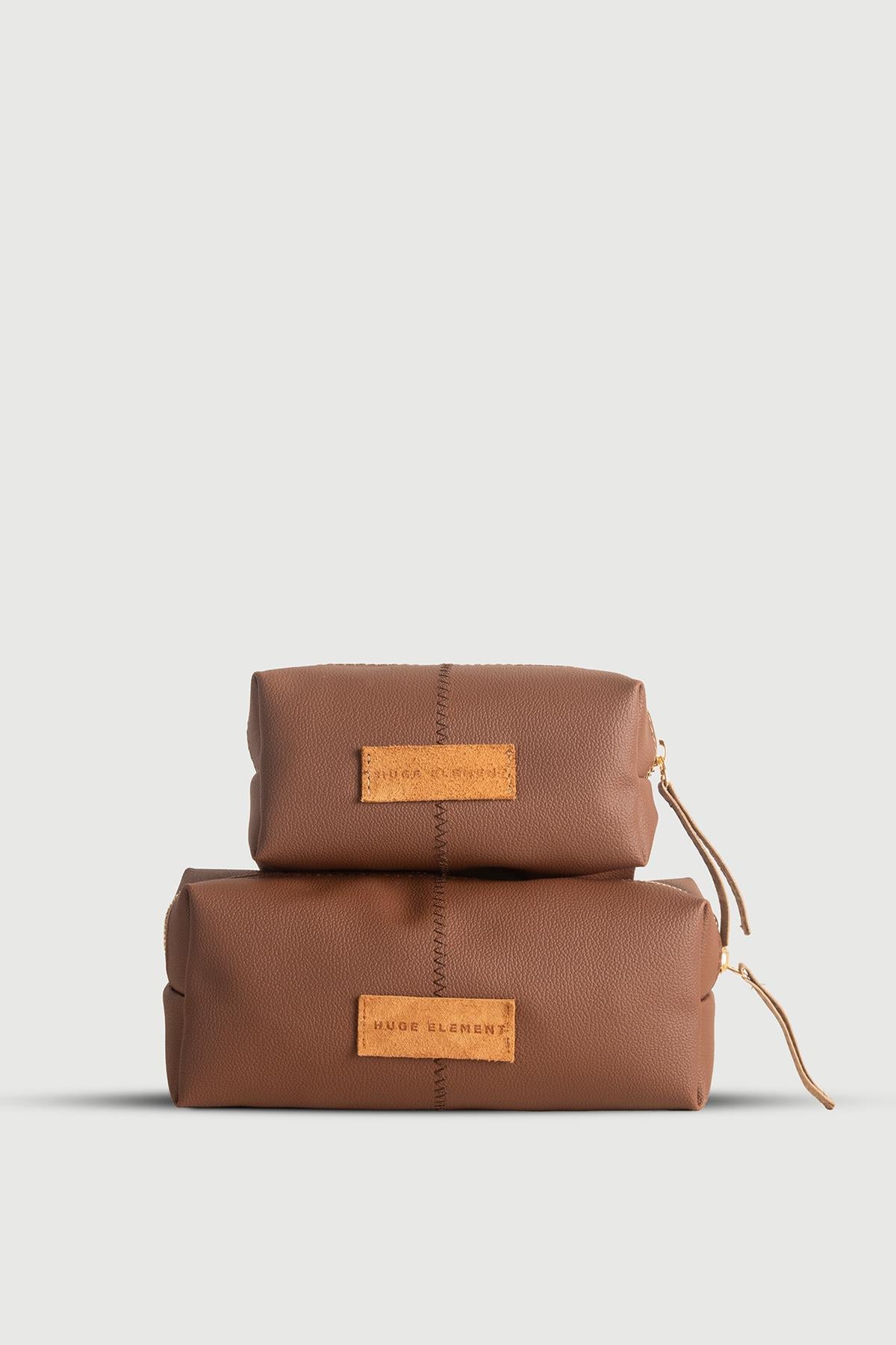 Huge Mocka Twin Bag Brown