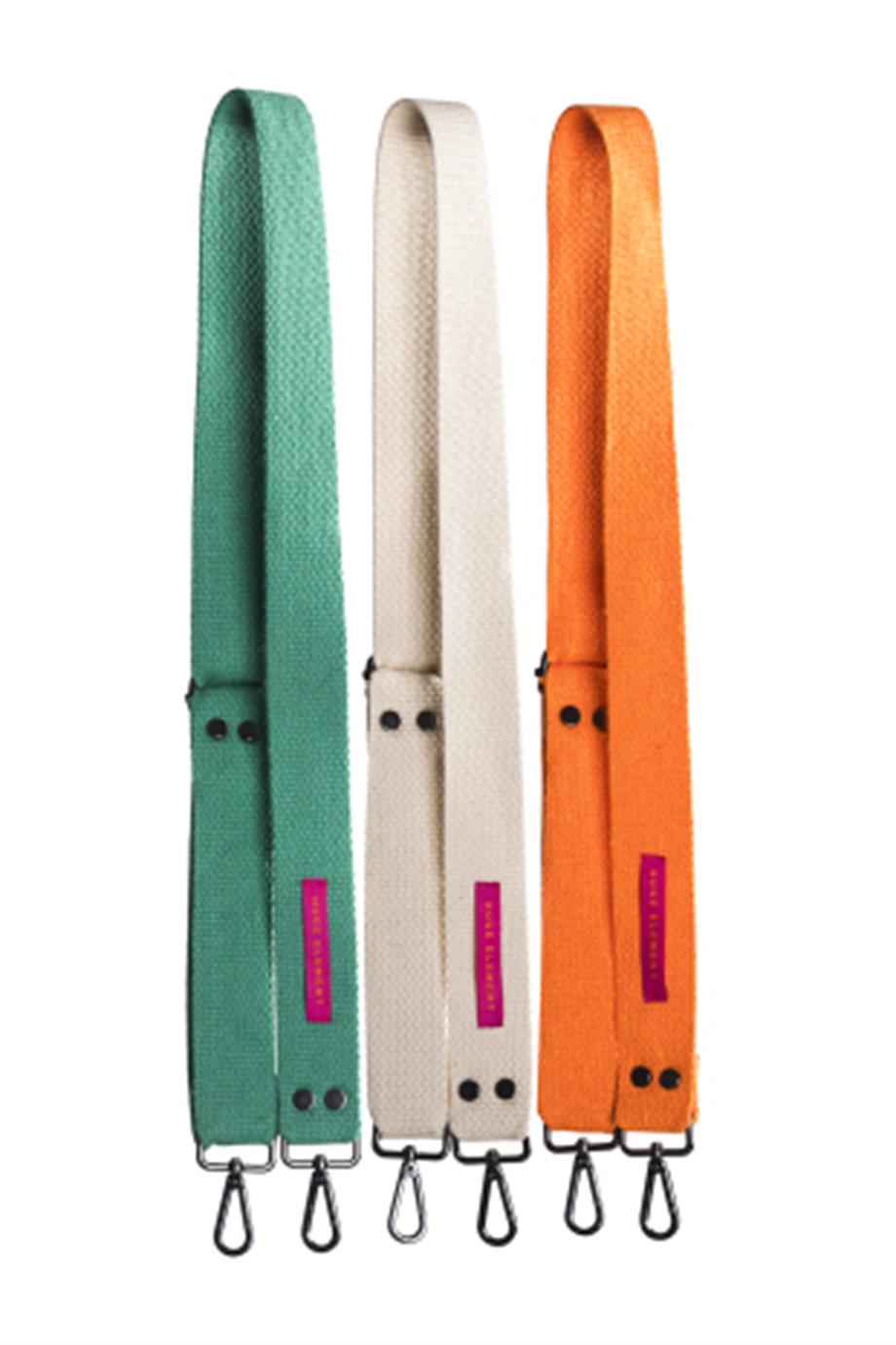 Huge Narrow Woven Bag Strap Multicolor