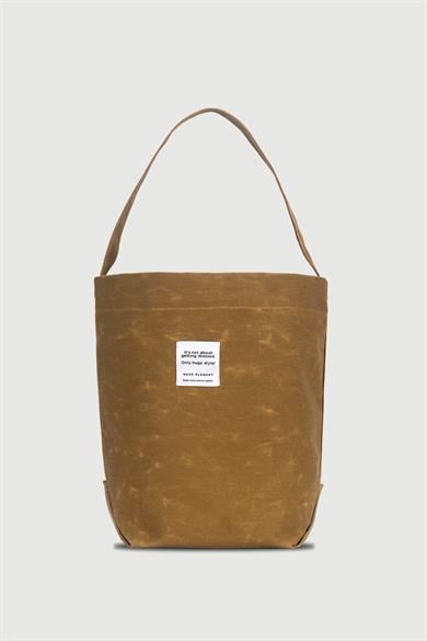Huge Basket Bag Bege
