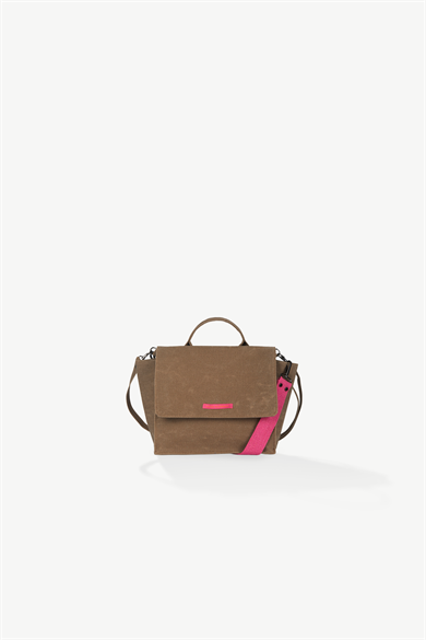 Huge Cuvert Brown Bag