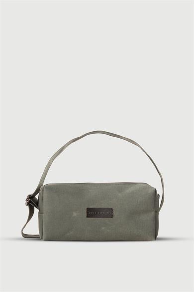 Huge Latice Bag Khaki