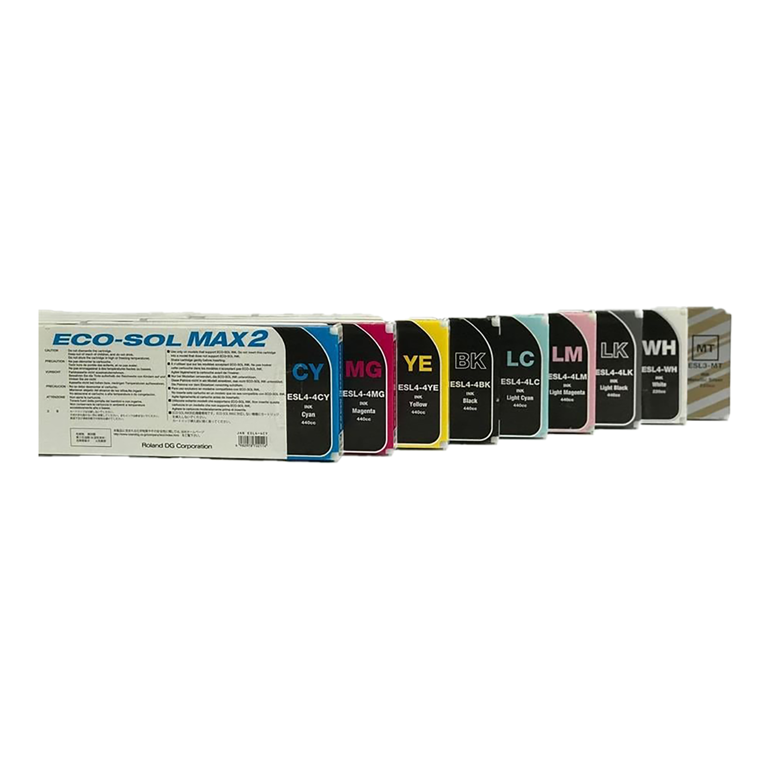 Roland ECOSOLMAX ESL4-4 Eco Solvent Kartuş Mürekkep Boya