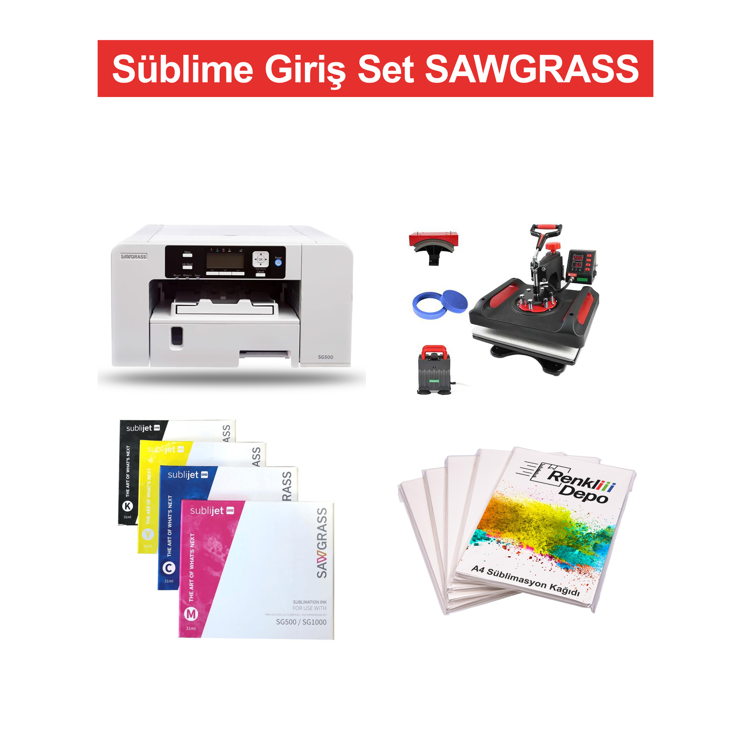 Süblime Giriş Set SAWGRASS A4