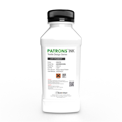 Patrons DTF Baskı Mürekkep Boya 250 ml