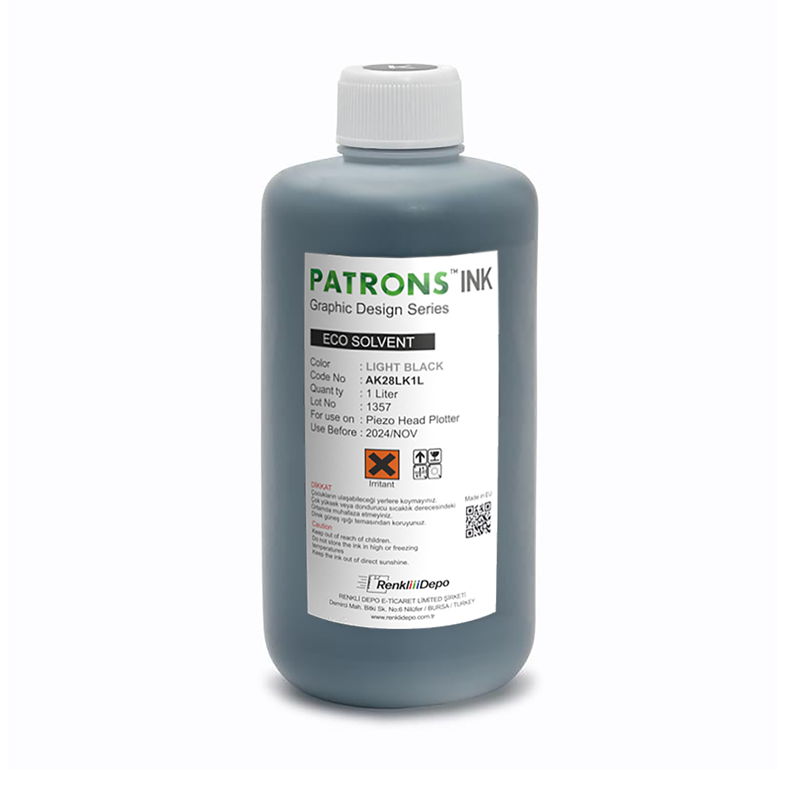 PATRONS Eco Solvent Serisi Mürekkep Boya