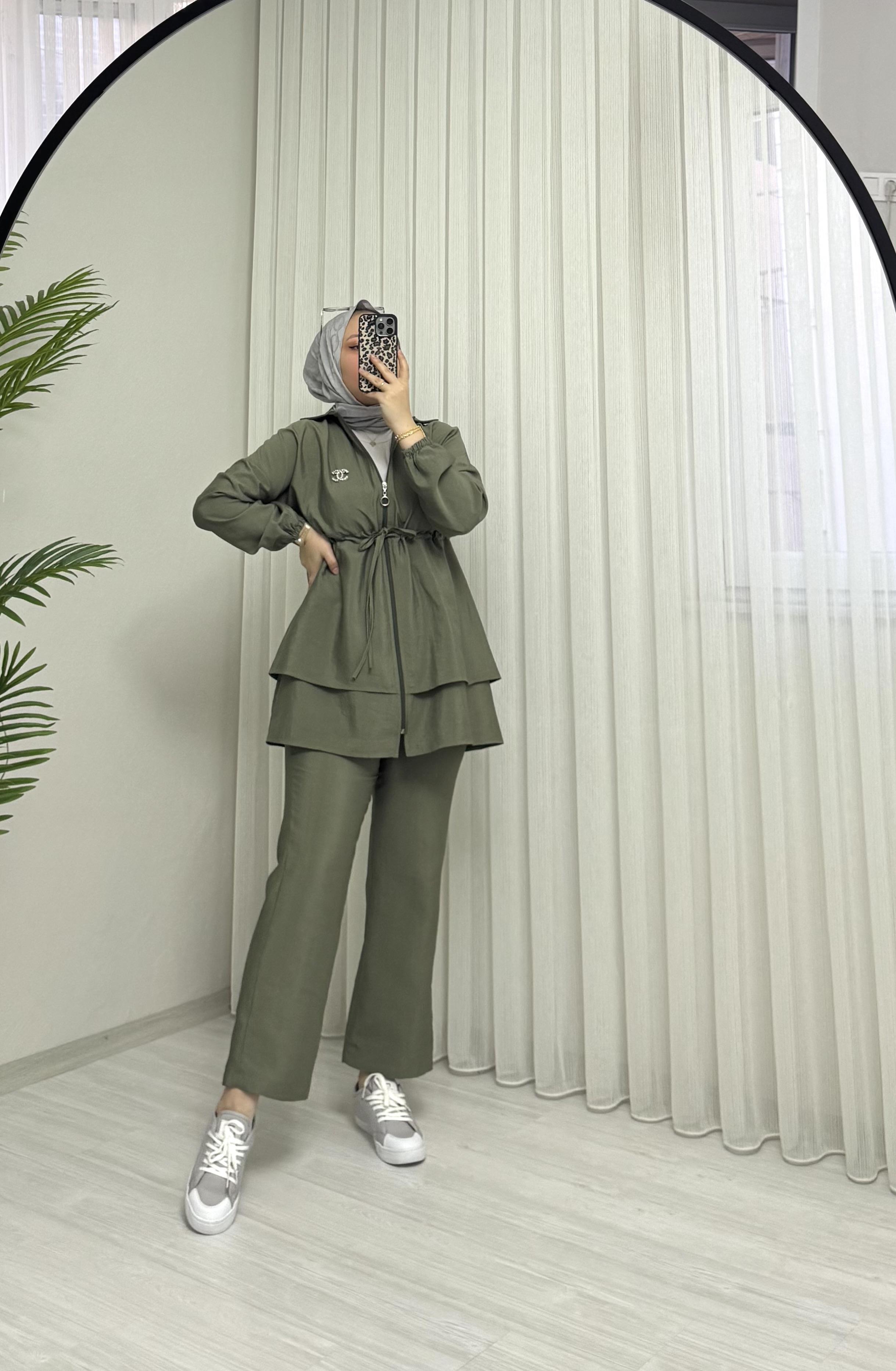 Binay Kat Kat Kupra Takım Haki 
