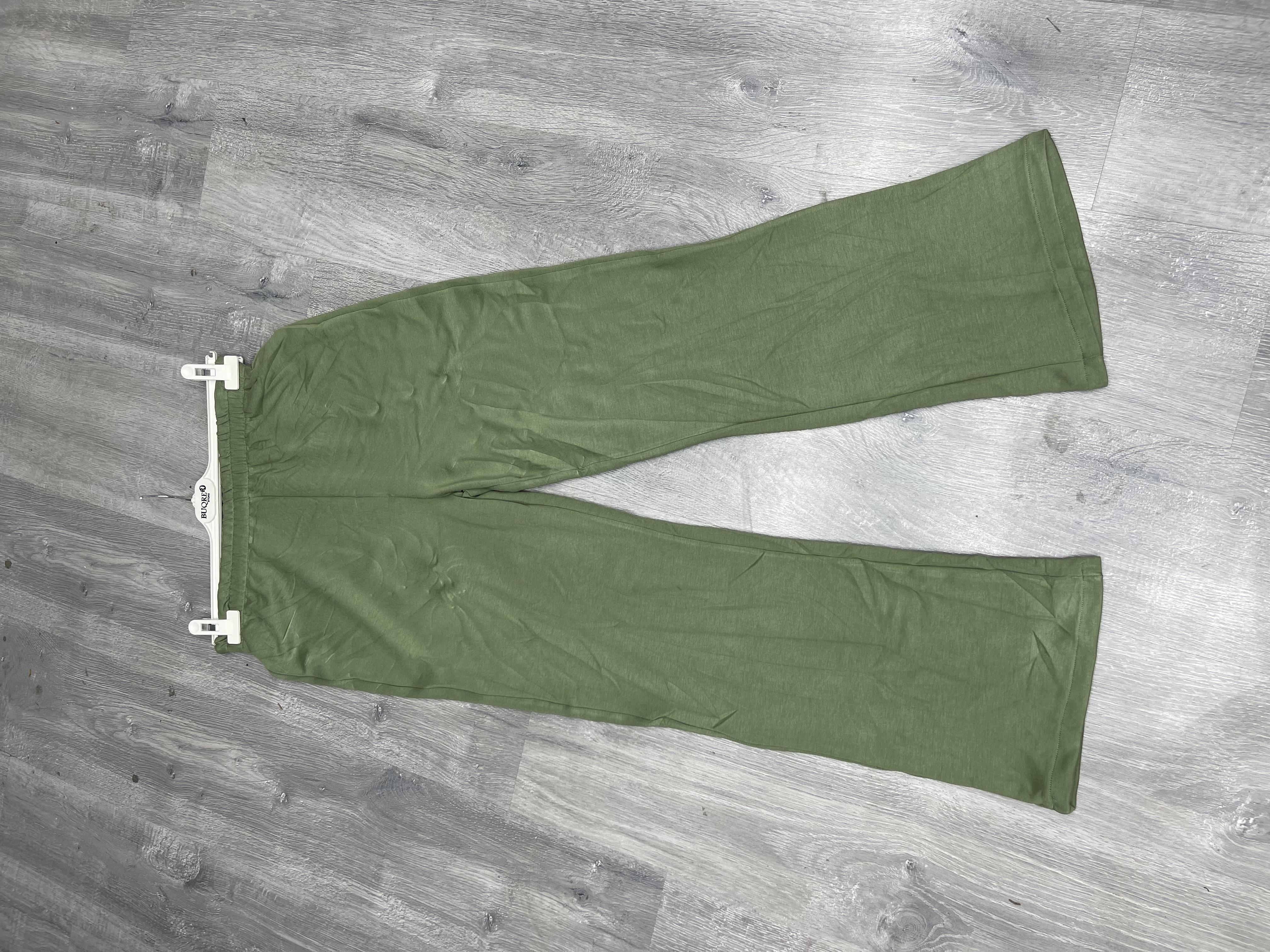 Oyhshoo Kumaş Bol Pantalon Haki