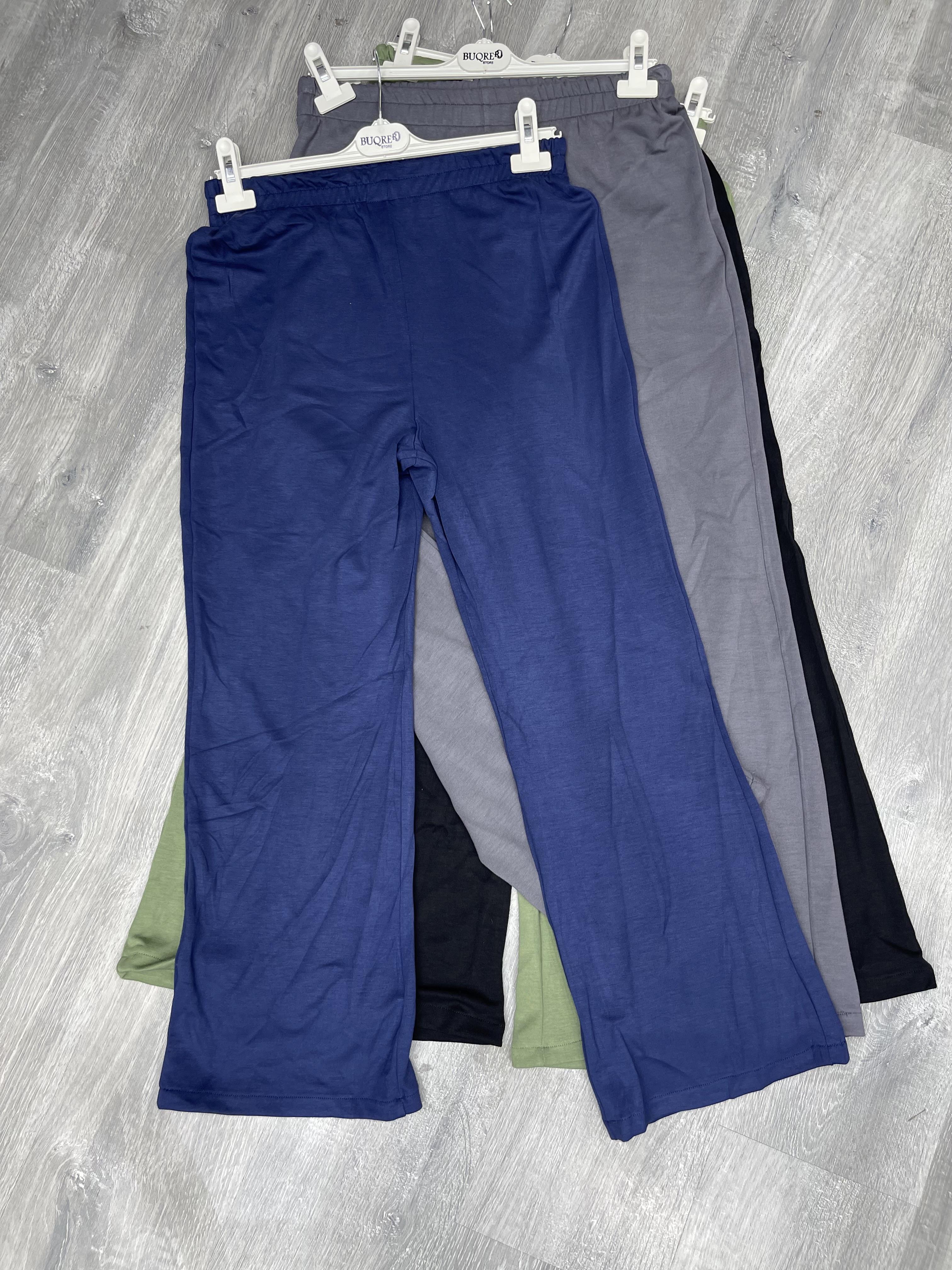Oyhshoo Kumaş Bol Pantalon Lacivert