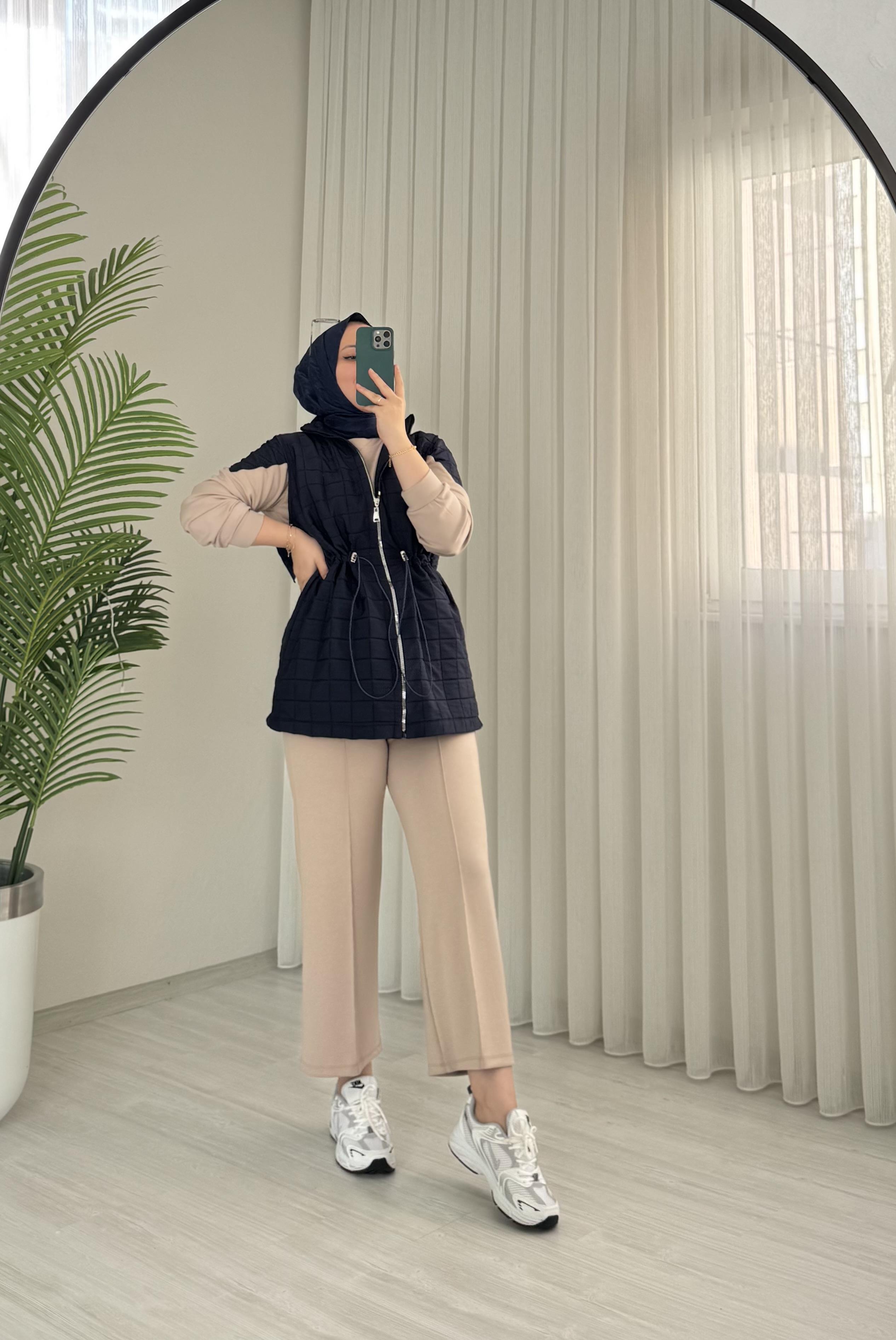 Qup Armani Kaputone 3 Lü Takım Lacivert