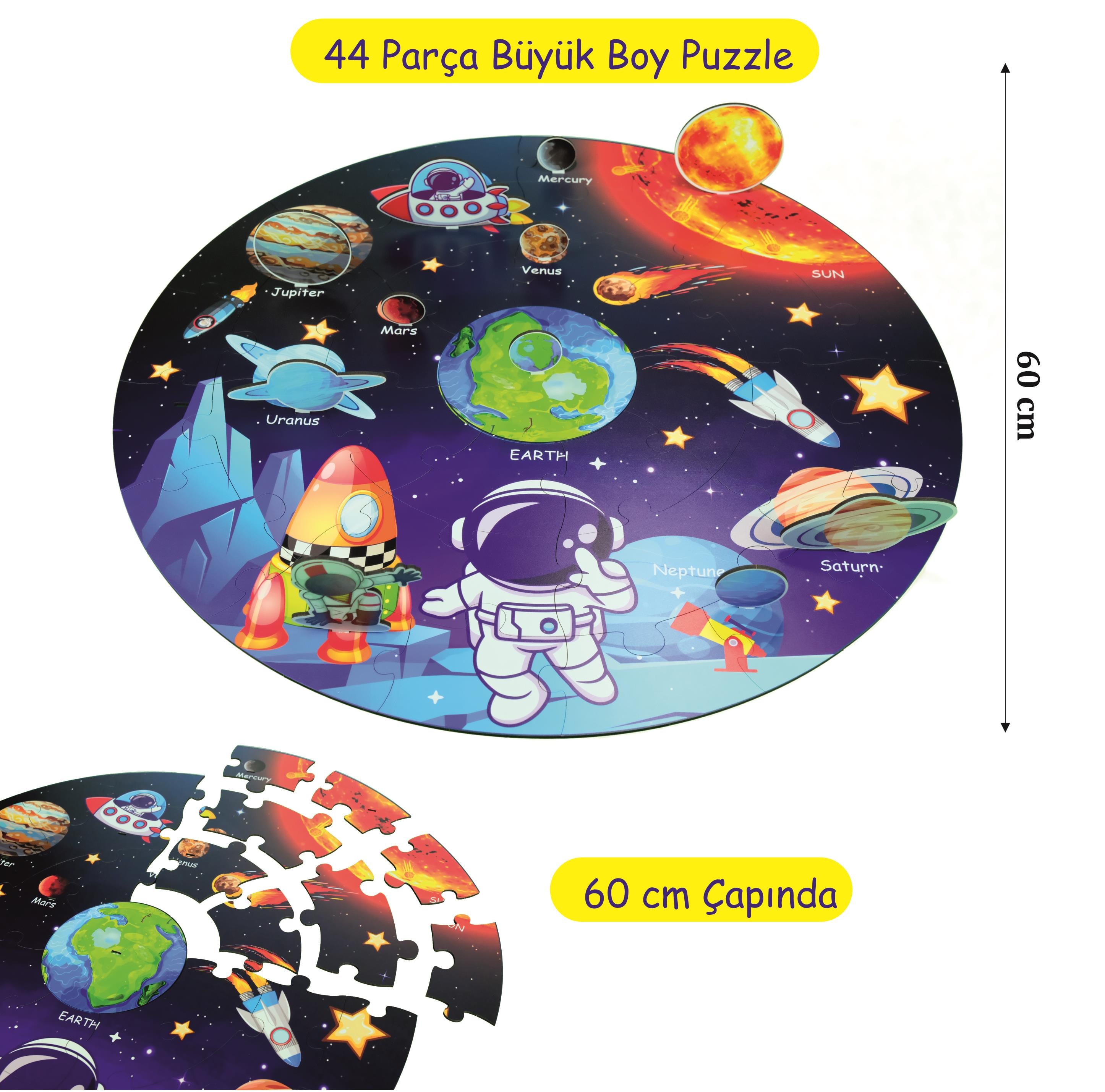 3D Galaksimiz Puzzle